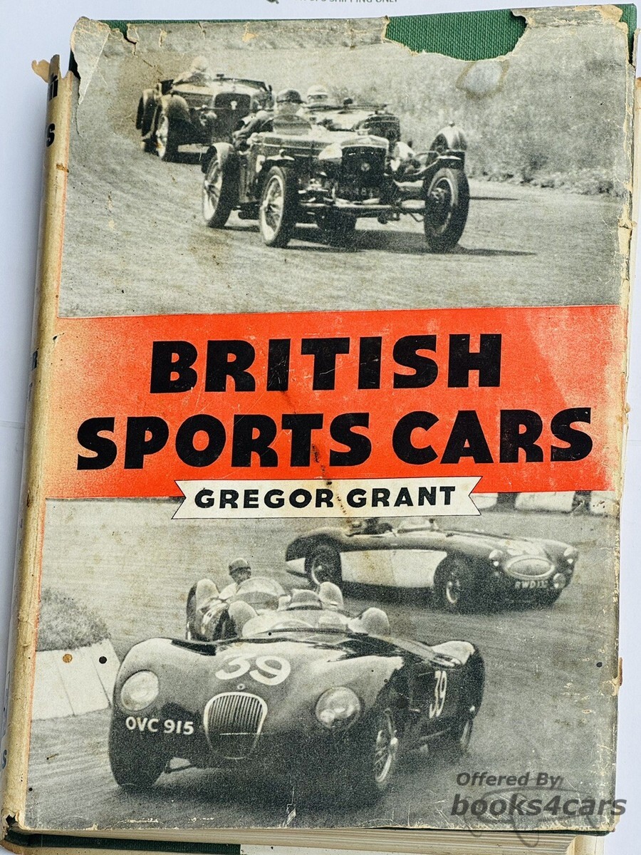 view cover of British Sports Cars - by Gregor Grant