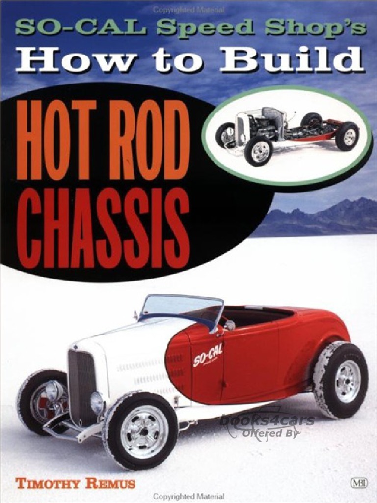 view cover of Boyd Coddington's How To Build Hot Rod Chassis by T. Remus 160 page Shop Service Repair Manual