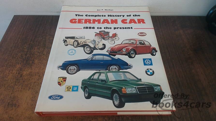 view cover of The Complete History of the German Car - 1886 to 1987 - by Jan P Norbye