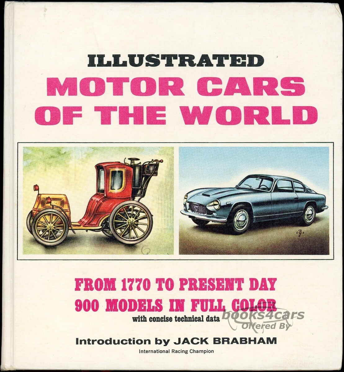 view cover of Illustrated Motor Cars of the World by Piet Olyslager