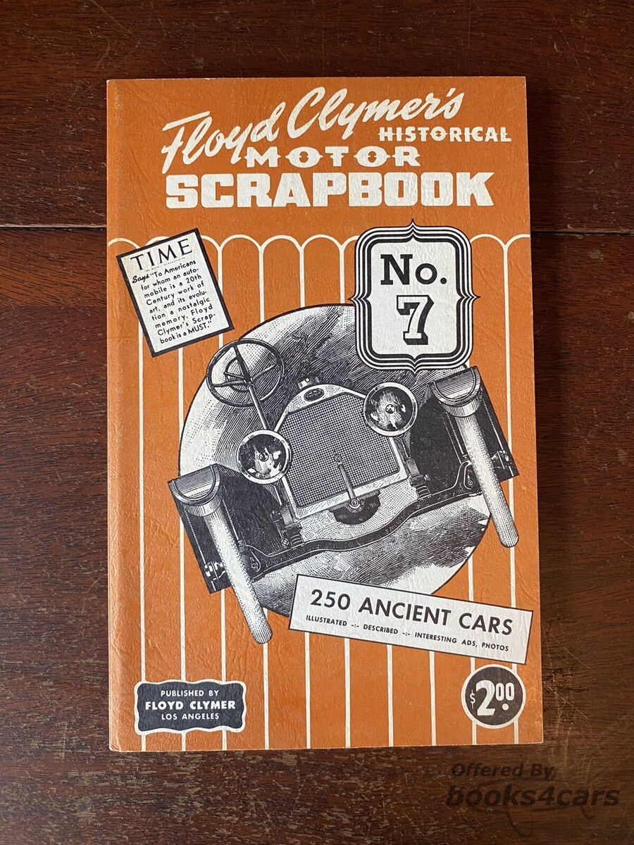 view cover of Floyd Clymers Motor Scrapbook Number 7