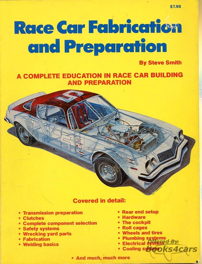 view cover of Race Car Fabrication and Preparation by Steve Smith