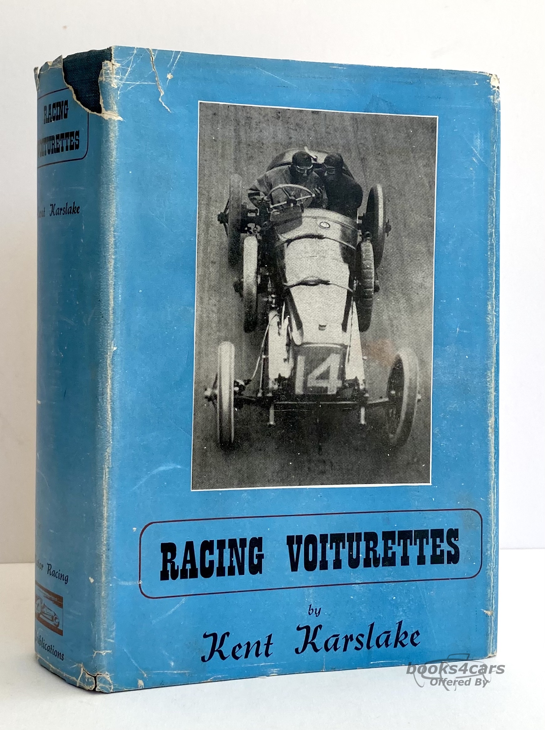 view cover of Racing Voiturettes by Kent Karslake