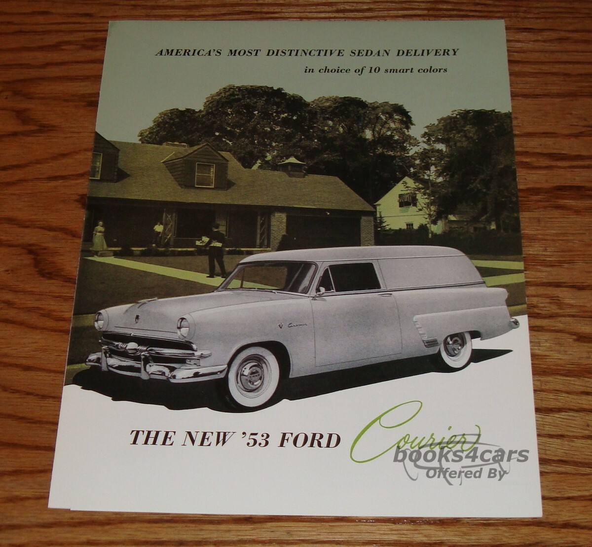 view cover of 1953 Ford Courier Sedan Delivery Color Sales Brochure