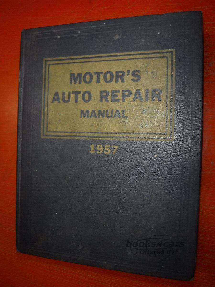 view cover of 1949-1957 20th Motor's Domestic American car Auto shop service Repair Manual all models