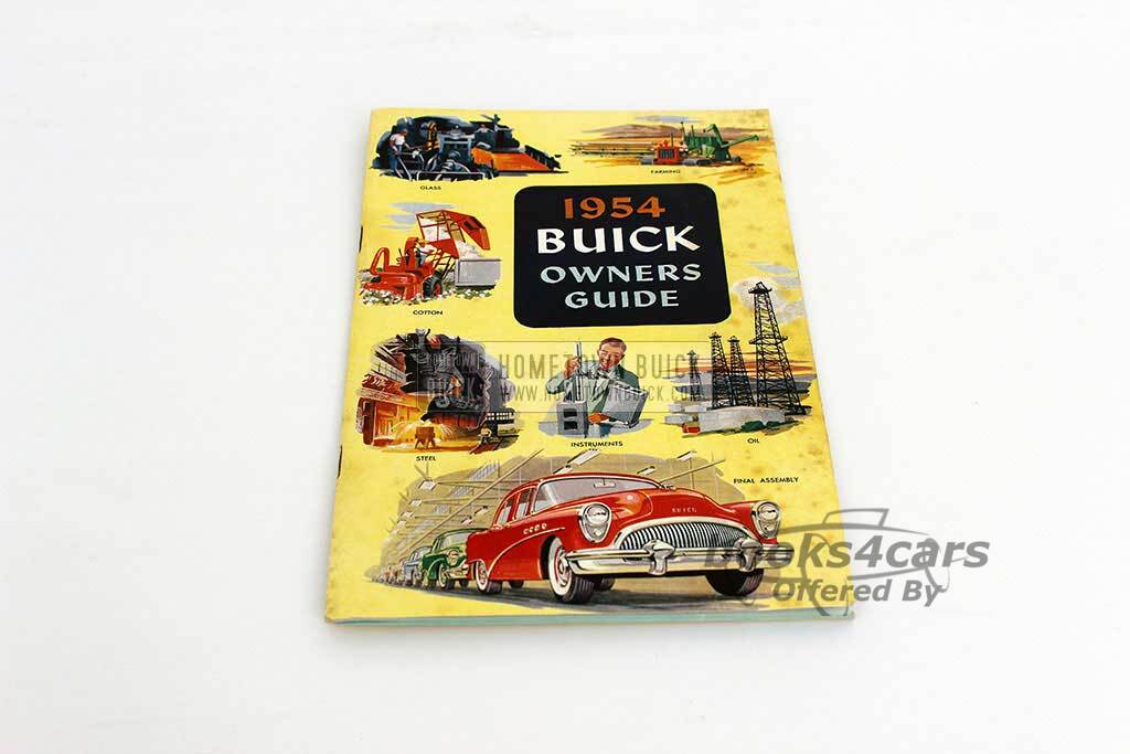 view cover of 1954 Owners Manual by Buick