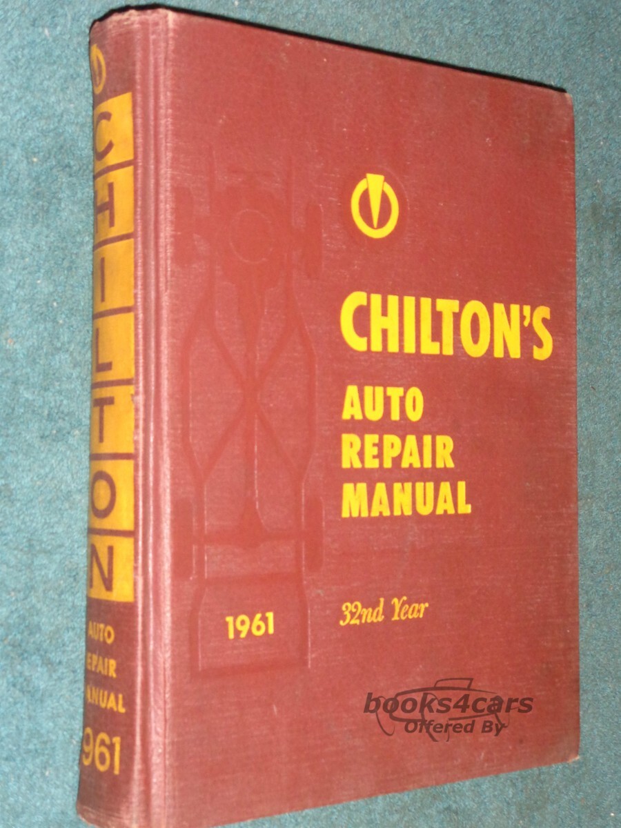 view cover of 1950-1961 Shop Service Repair Manual by Chiltons
