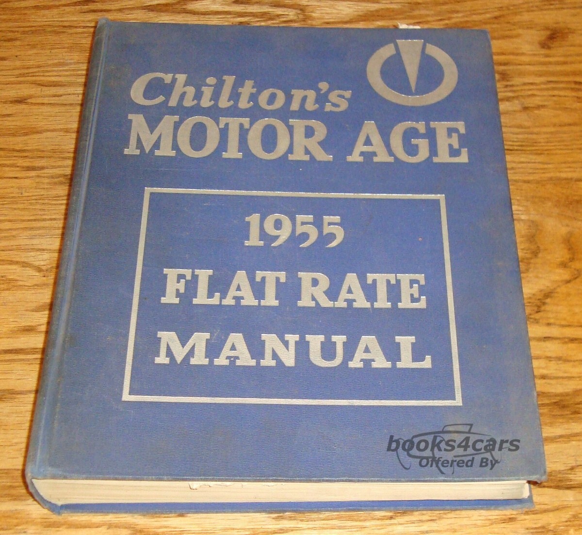 view cover of 1955 Flat Rate Manual by Chiltons Motor Age