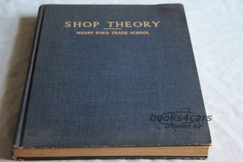 view cover of Shop Theory Henry Ford Trade School pages