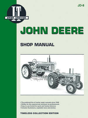 view cover of John Deere Model 70 Diesel Shop Service Repair Manual by Clymer
