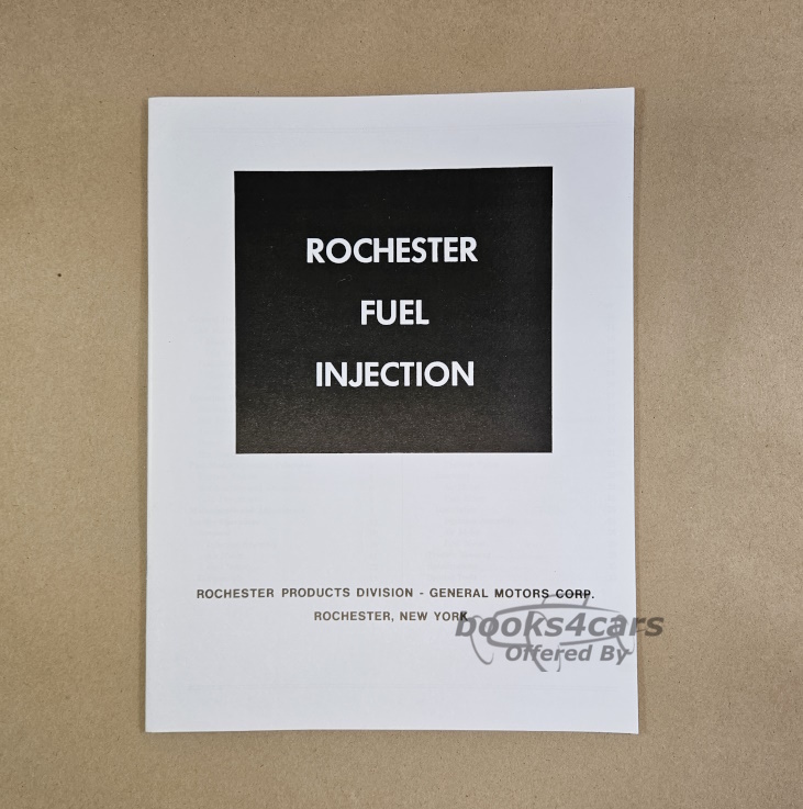 view cover of 1957 Fuel Injection manual by General Motors Pontiac
