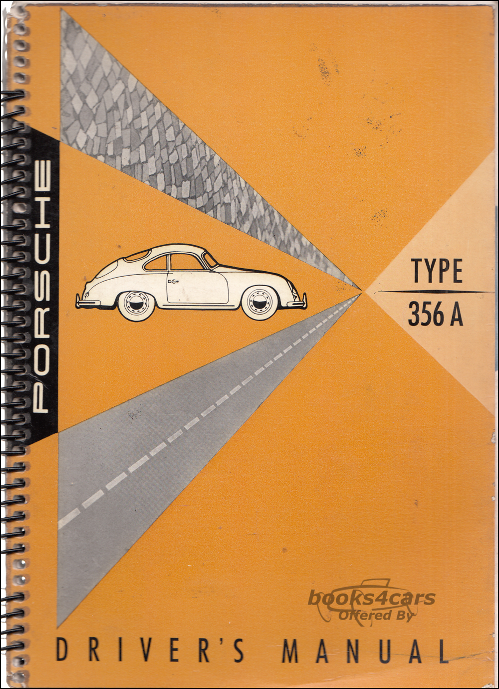 view cover of 1956-1959 356A owners manual by Porsche