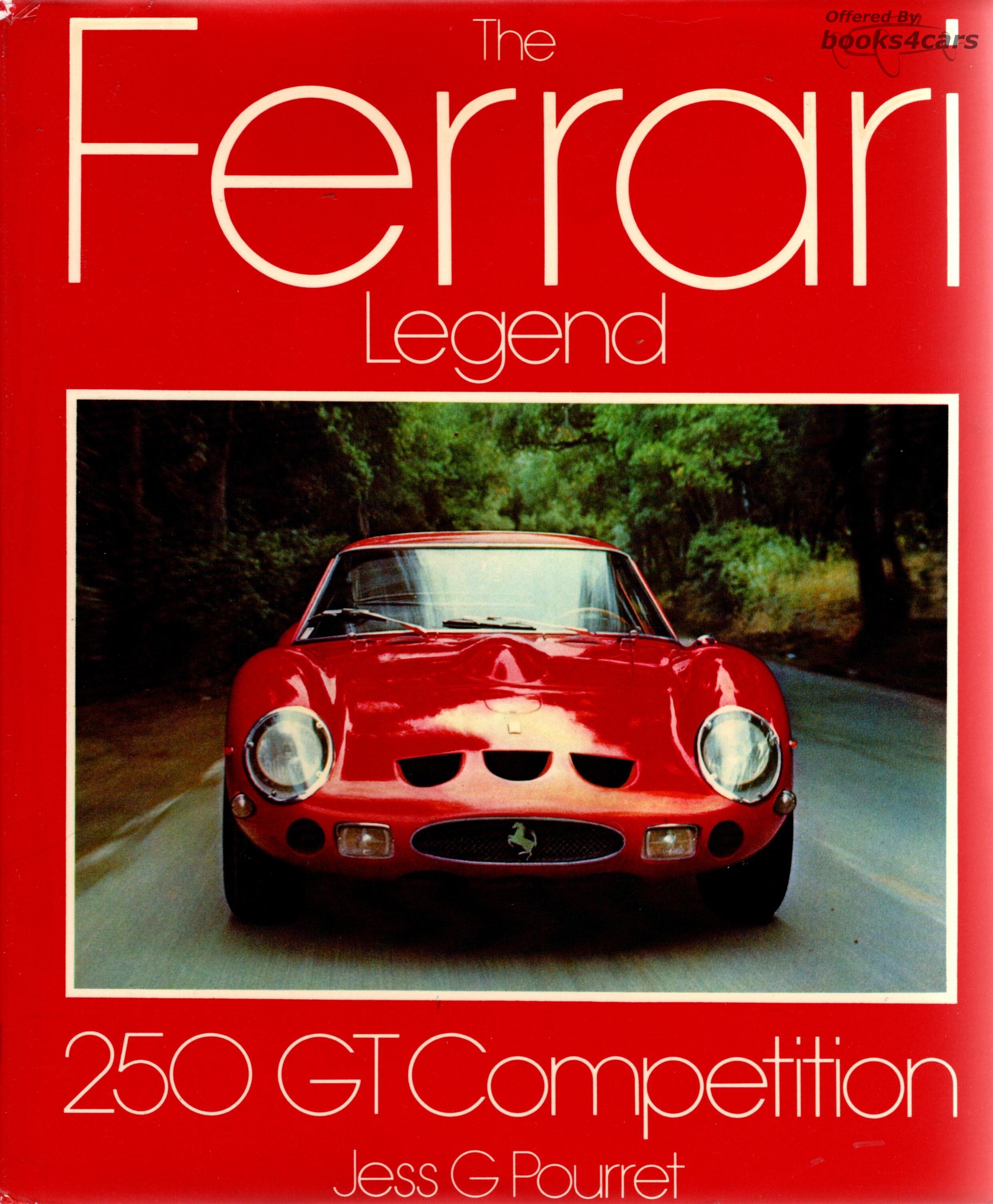 view cover of The Ferrari Legend 250 FT Competition by J Pourret Hardcover
