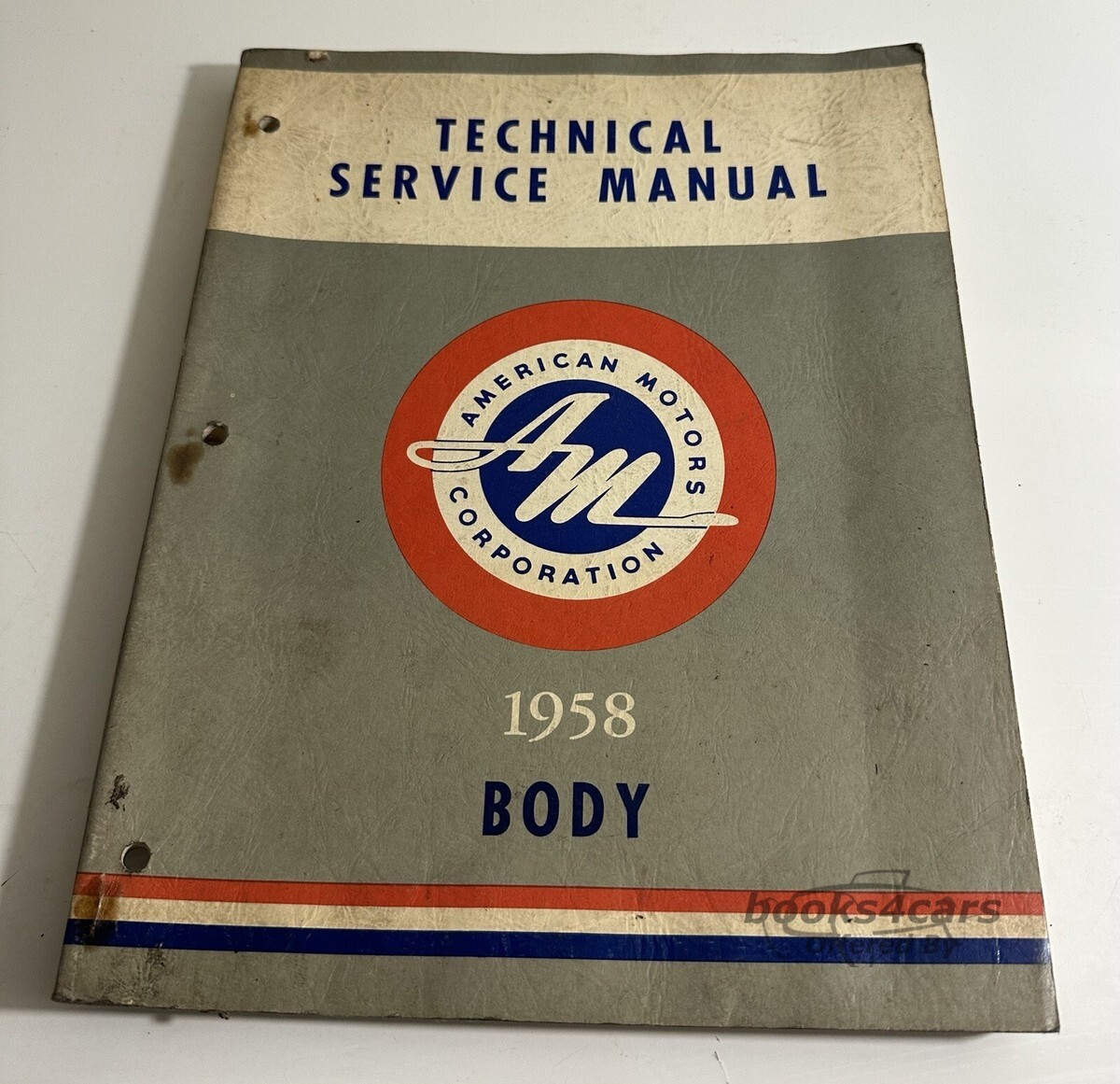 view cover of 1958 Body Shop Service Repair Manual by AMC Rambler