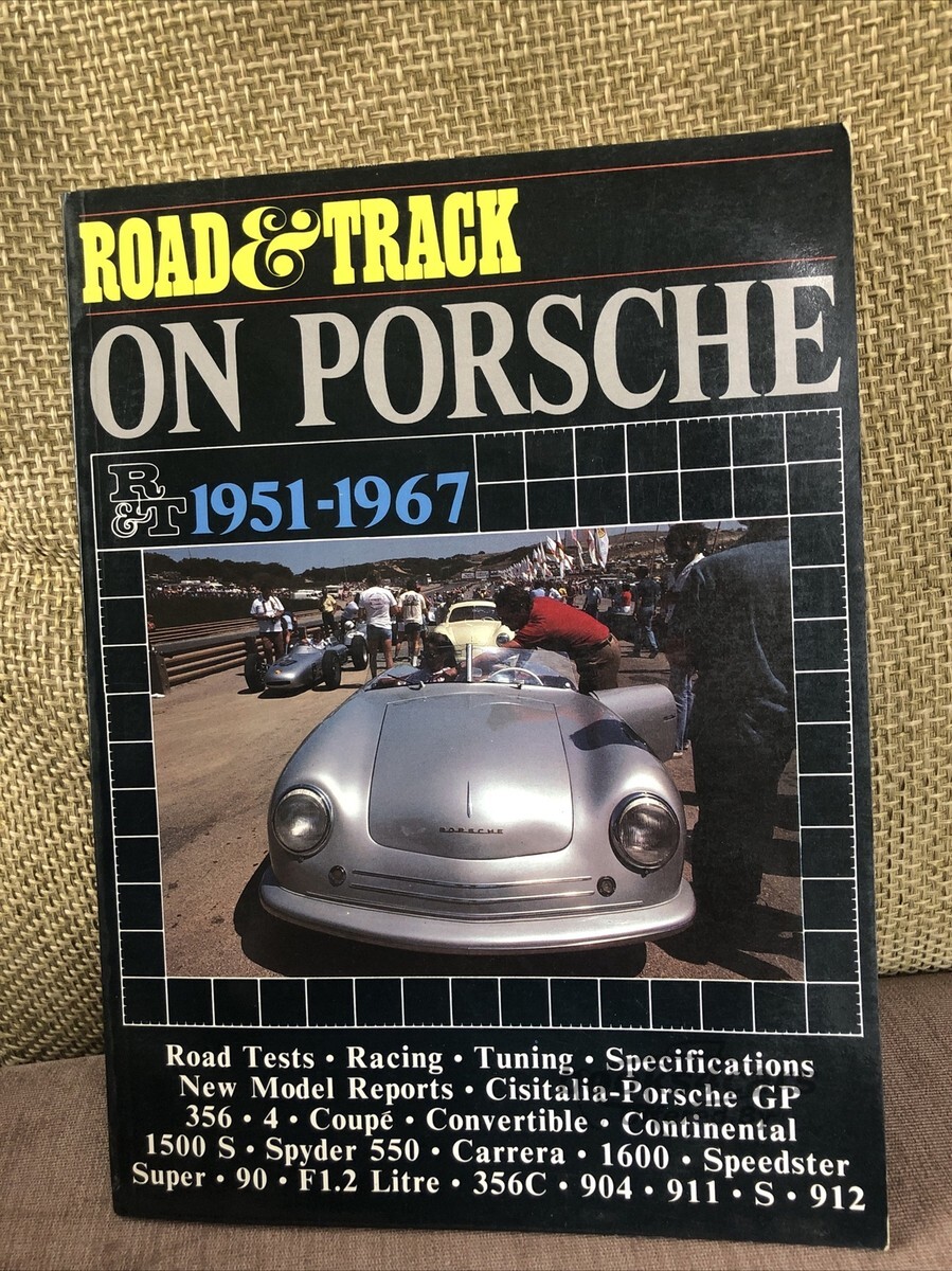 view cover of 1951-1967 Road & Track on Porsche, 100 pgs of articles compiled by Brooklands