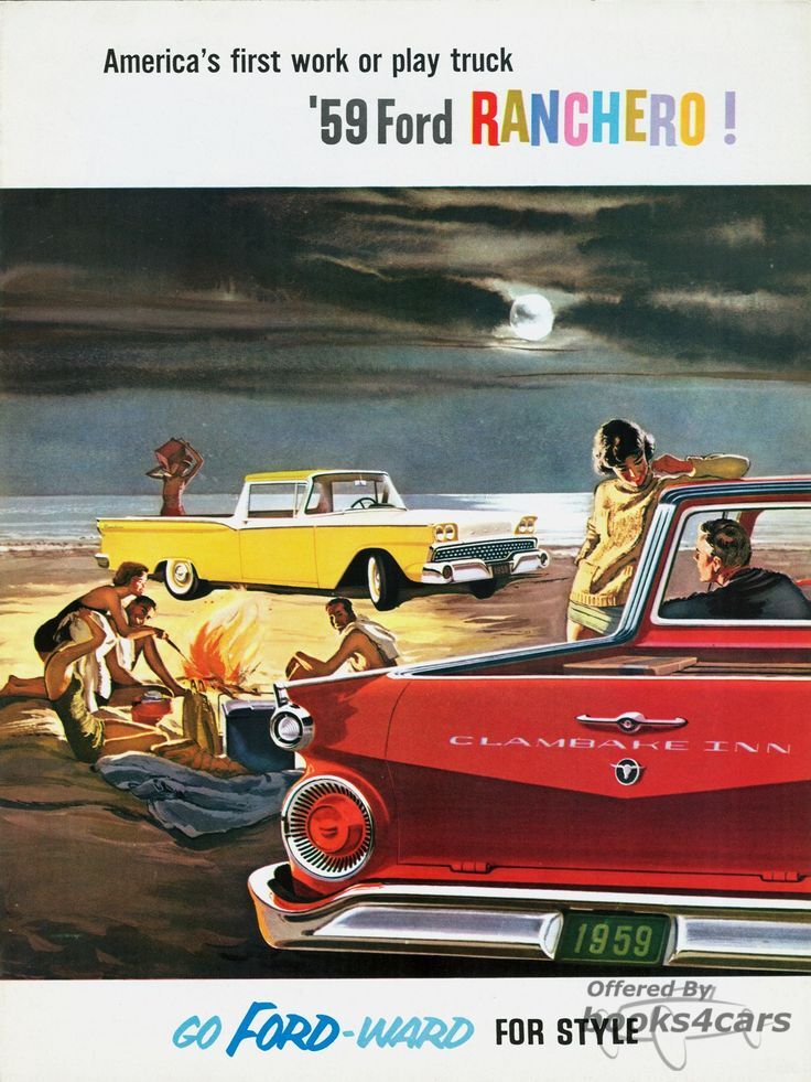 view cover of 1959 Ford Ranchero Sales Brochure