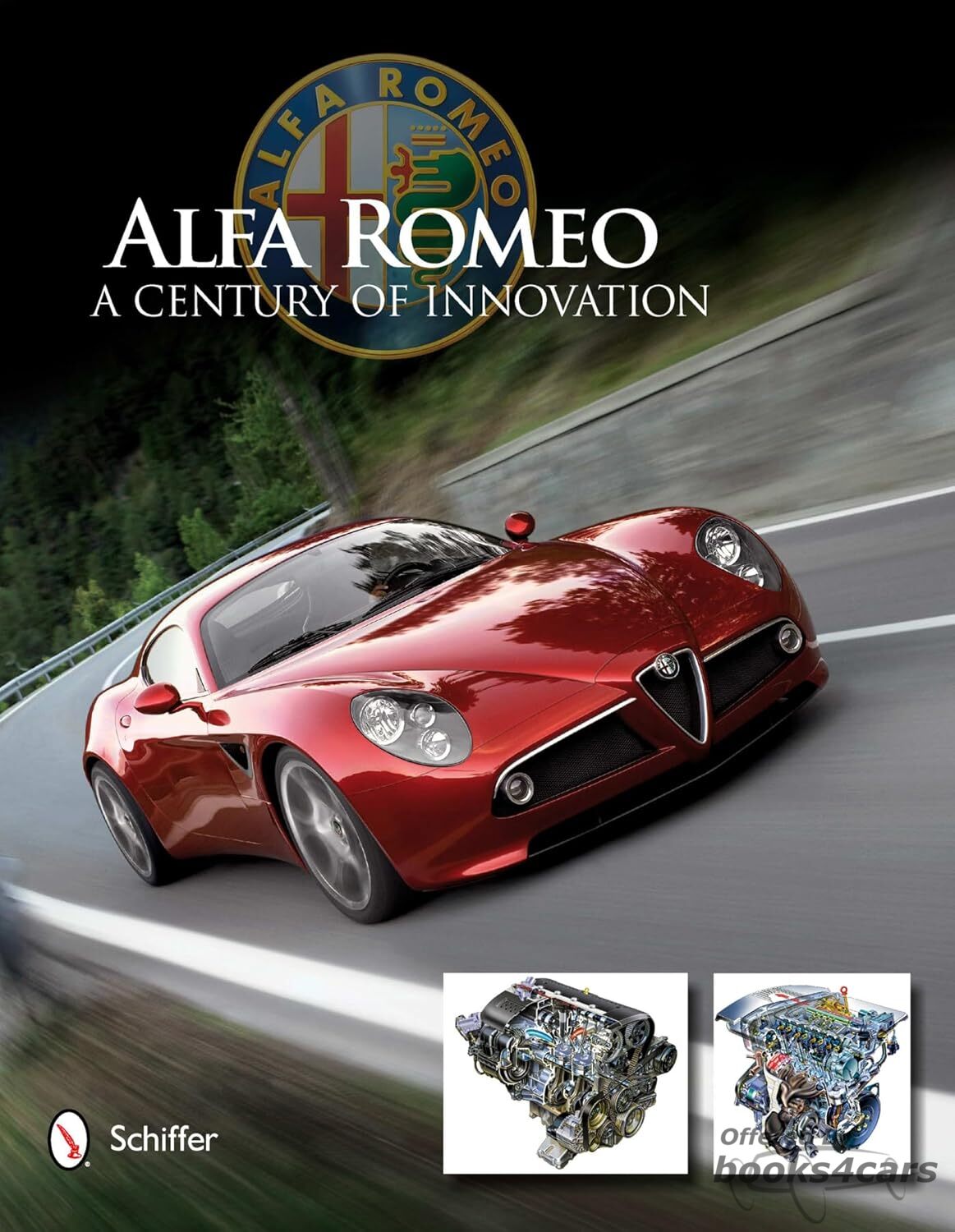view cover of Alfa Romeo Century of Innovation 100 years 136 pages hardcover