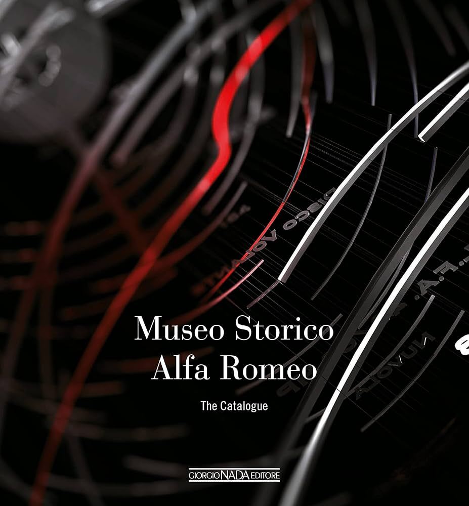 view cover of Museo Storico Alfa Romeo the English Catalogue at 105th Anniversary by Ardizio 224 pages Hardcover