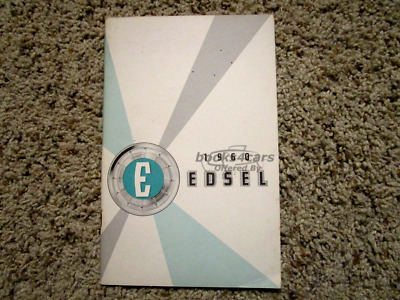 view cover of 1960 Owners Manual by Edsel