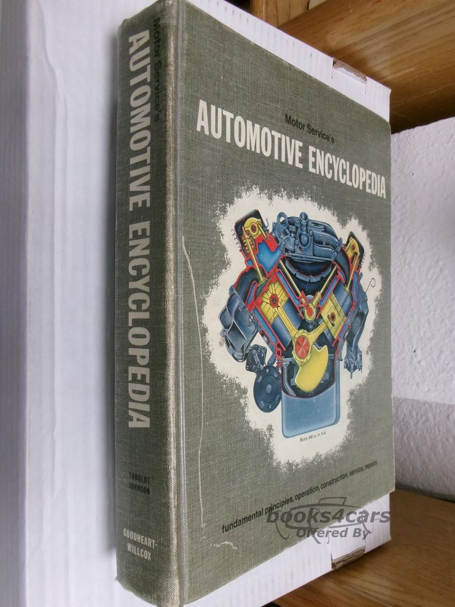 view cover of Motor Services Automotive Encyclopedia by William Toboldt & Jud Purvis