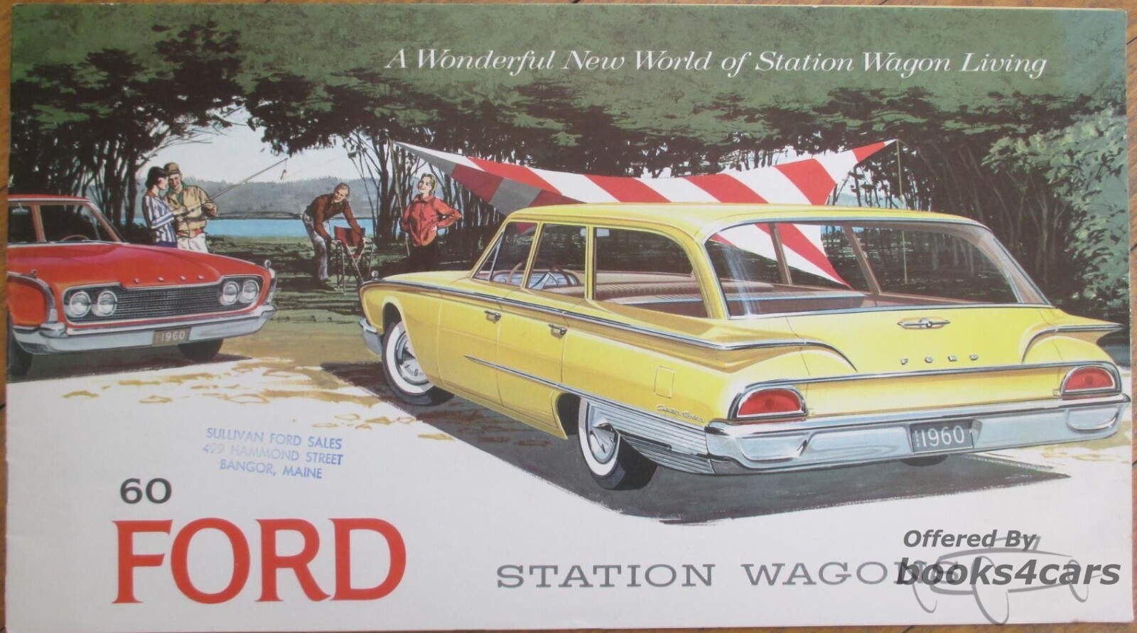 view cover of 1960 Ford Station Wagons Color Sales Brochure 14.5