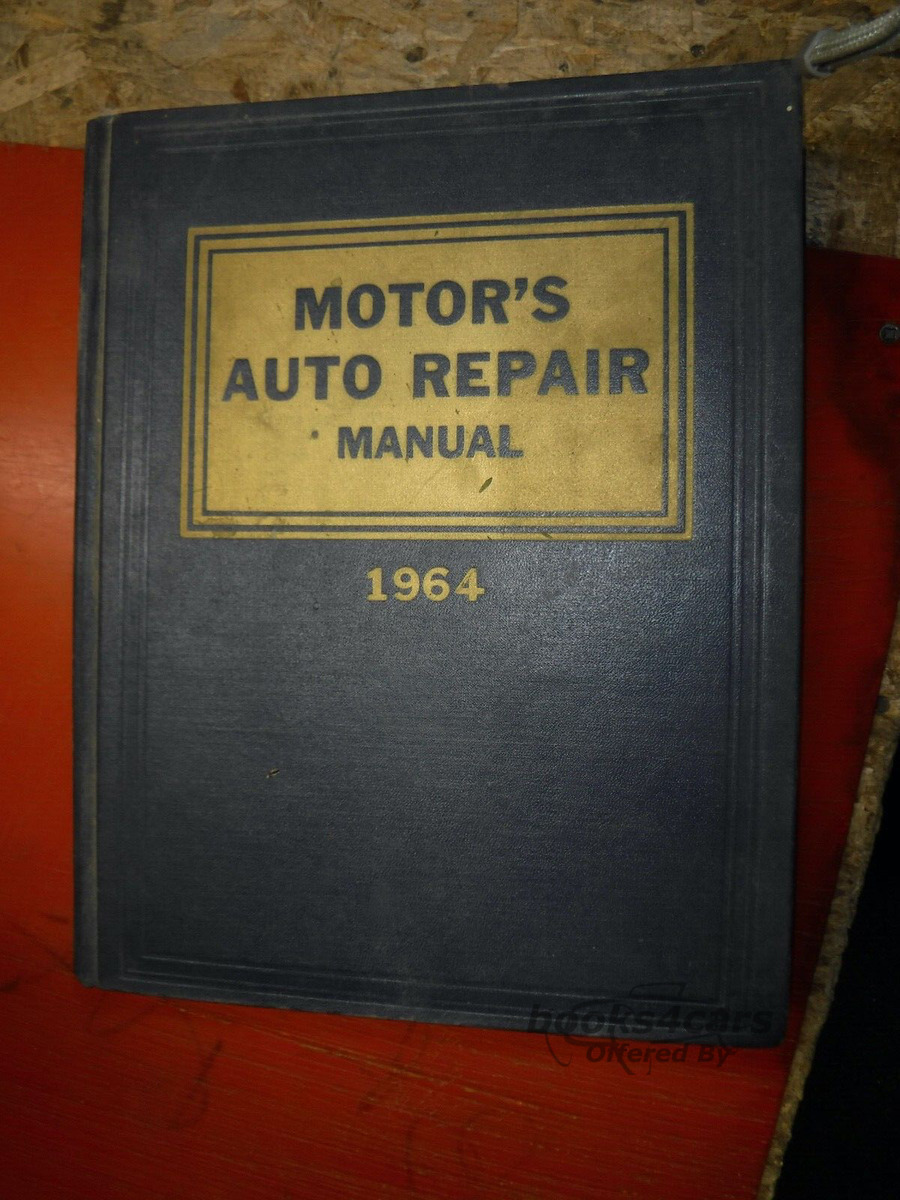 view cover of 1957-1964 Motor's Domestic Auto Repair Manual