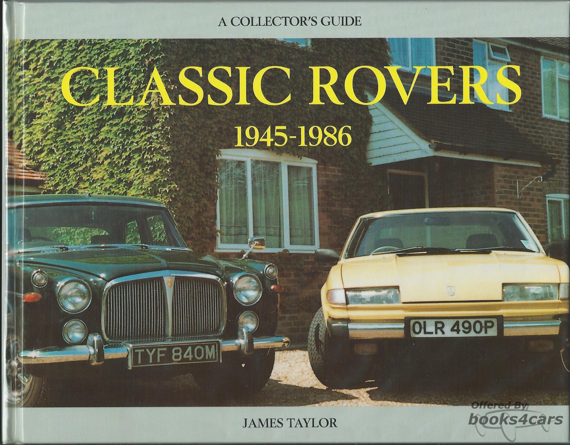 view cover of 1945-1986 Classic Rover - A Collectors Guide by James Taylor