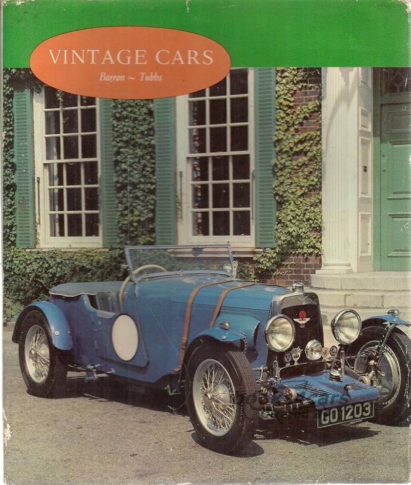 view cover of Batsford Colour Book of Vintage Cars by Barron and Tubbs