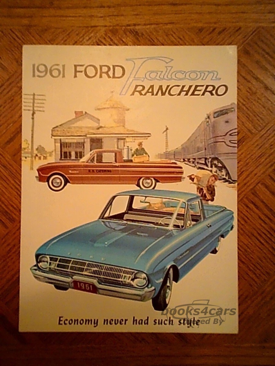 view cover of 1961 Ford Ranchero Car Sales Brochure