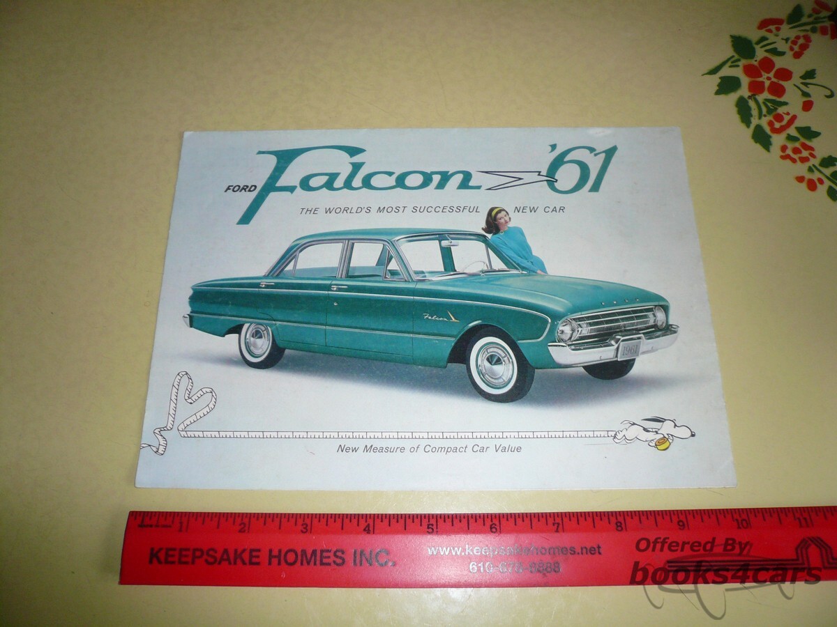 view cover of 1961 Ford Falcon Sales Brochure