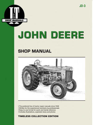 view cover of John Deere Model R Diesel Shop Service Repair Manual by Clymer