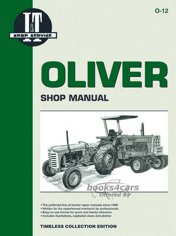view cover of Oliver Tractor Super 44 440 Shop Service Repair Manual