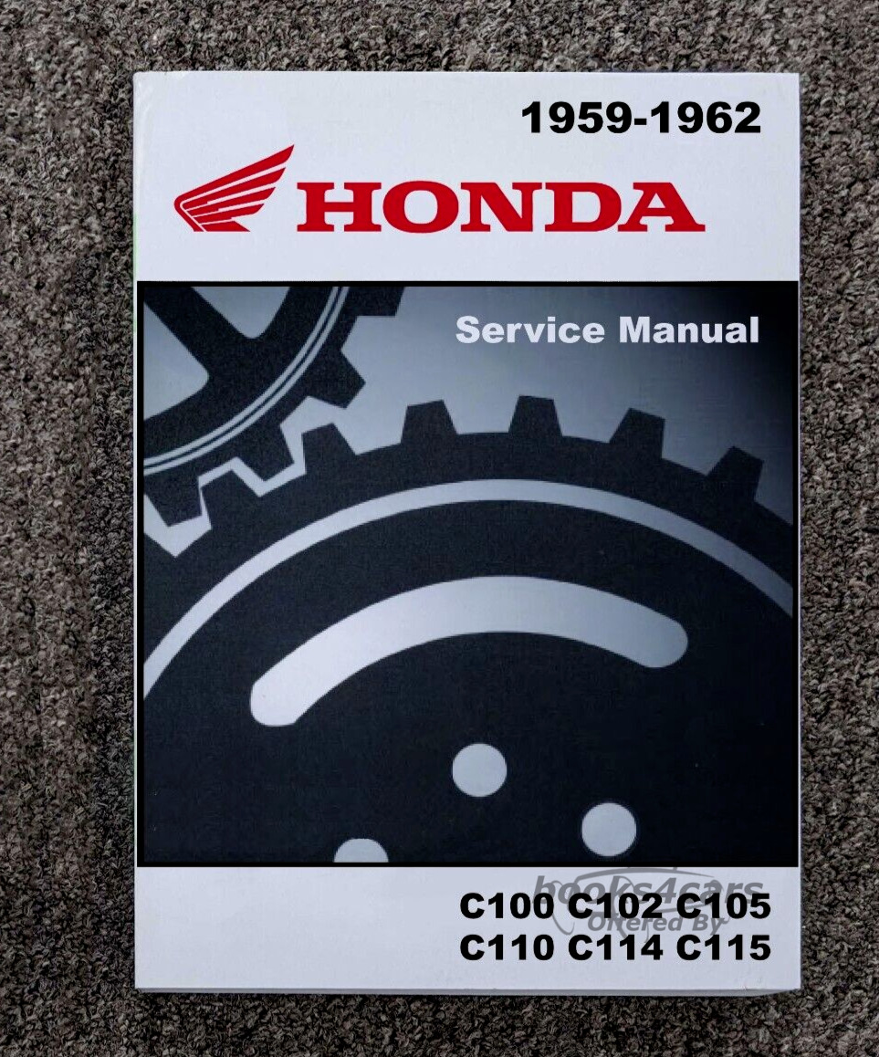 view cover of 1959-1962 Sport Cub 50 C100 C102 C105 C110 C114 C115 Shop Service Repair Manual by Honda