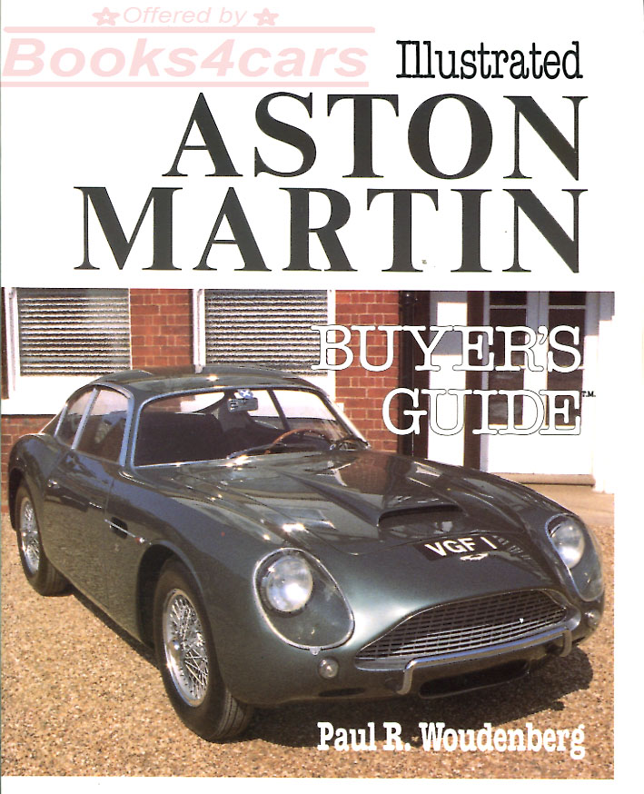 view cover of illustrated buyer guide to Aston Martin by Woudenberg