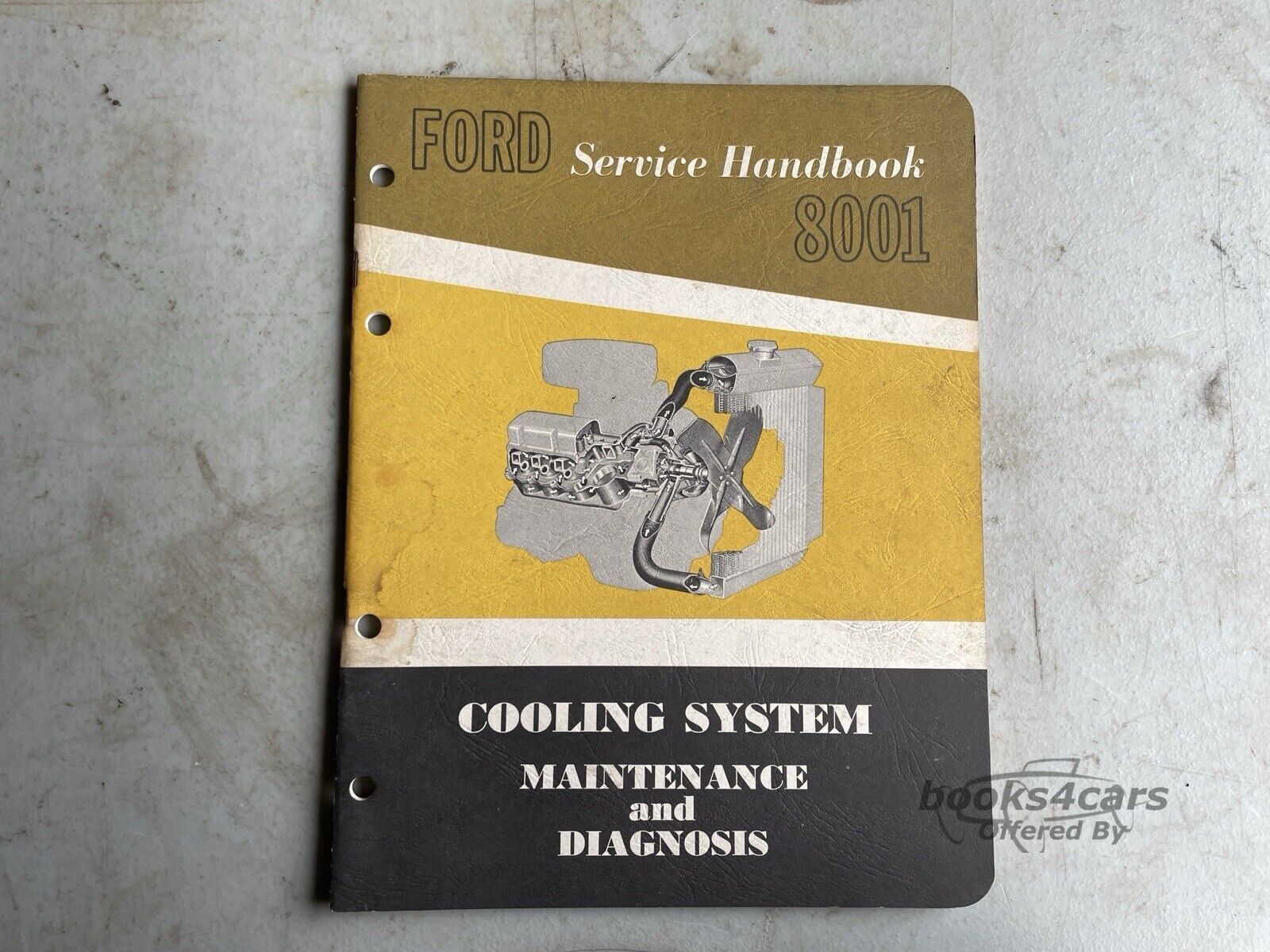 view cover of 1962 Cooling system maintenance & diagnosis service manual for Ford cars & trucks.