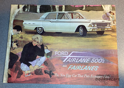 view cover of 1962 Ford Fairlaine 500s Sales Brochure