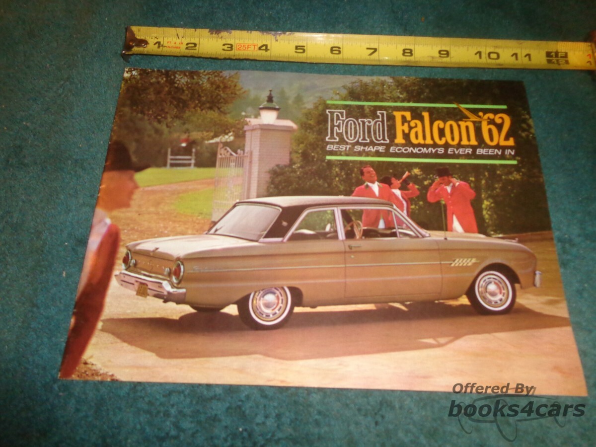 view cover of 1962 Ford Falcon Sales Brochure
