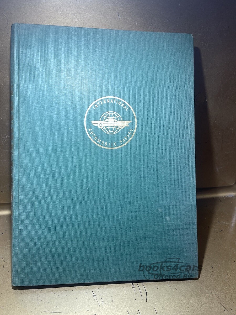 view cover of 1962 International Auto Parade (5) the year book of the years auto production
