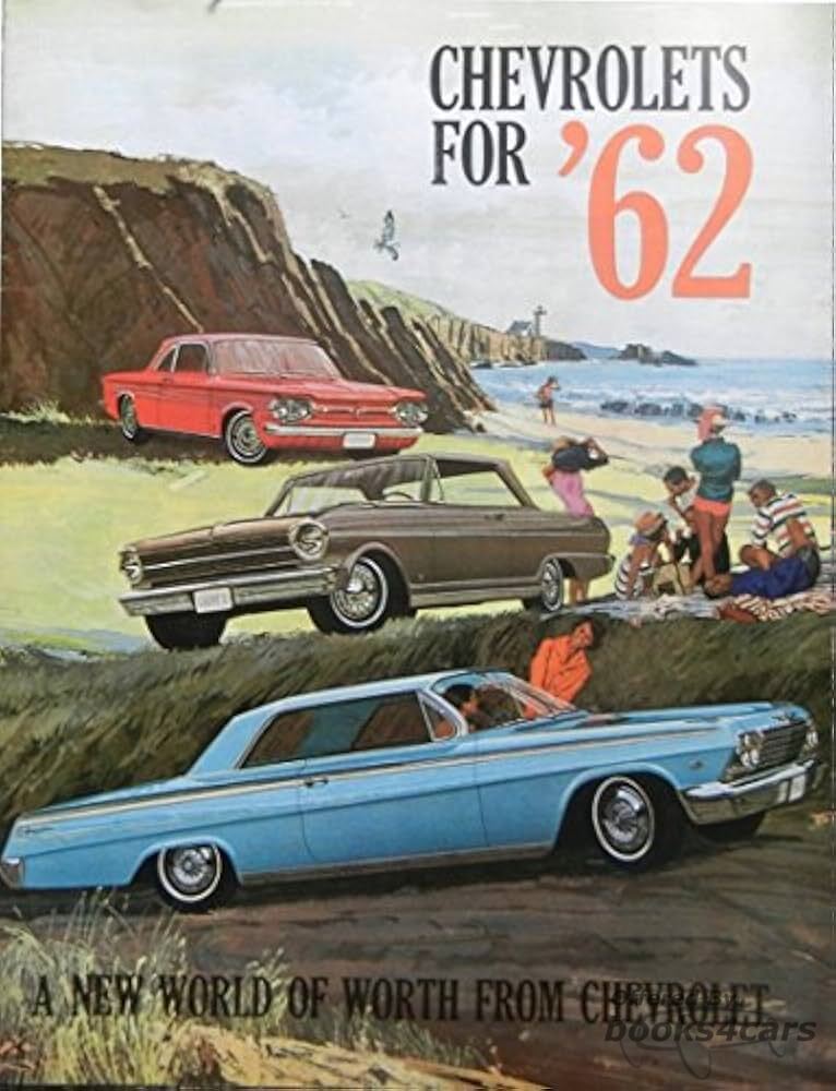view cover of 1962 Sales Brochure by Chevrolet