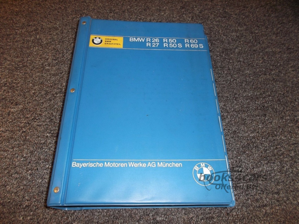 view cover of 1955-1969 R50-R50S R60-R69S Shop Service Repair Manual by BMW Motorcycle