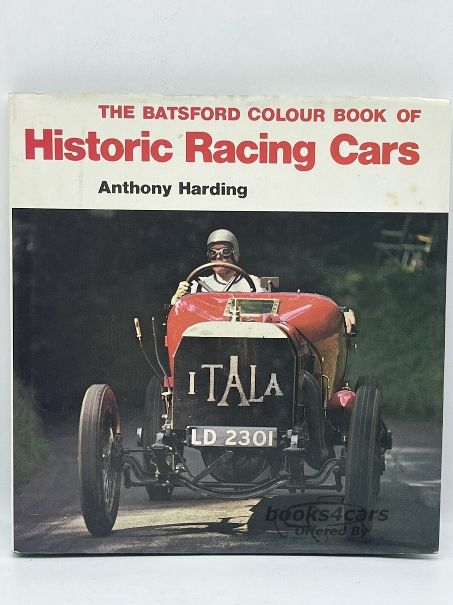 view cover of The Batsford Colour Book of Racing Cars - by Anthony Harding