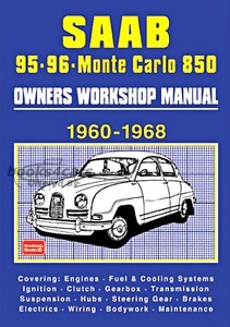 view cover of 1960-1968 Saab 95 96 Sport Shop Service Repair Manual by Autobooks