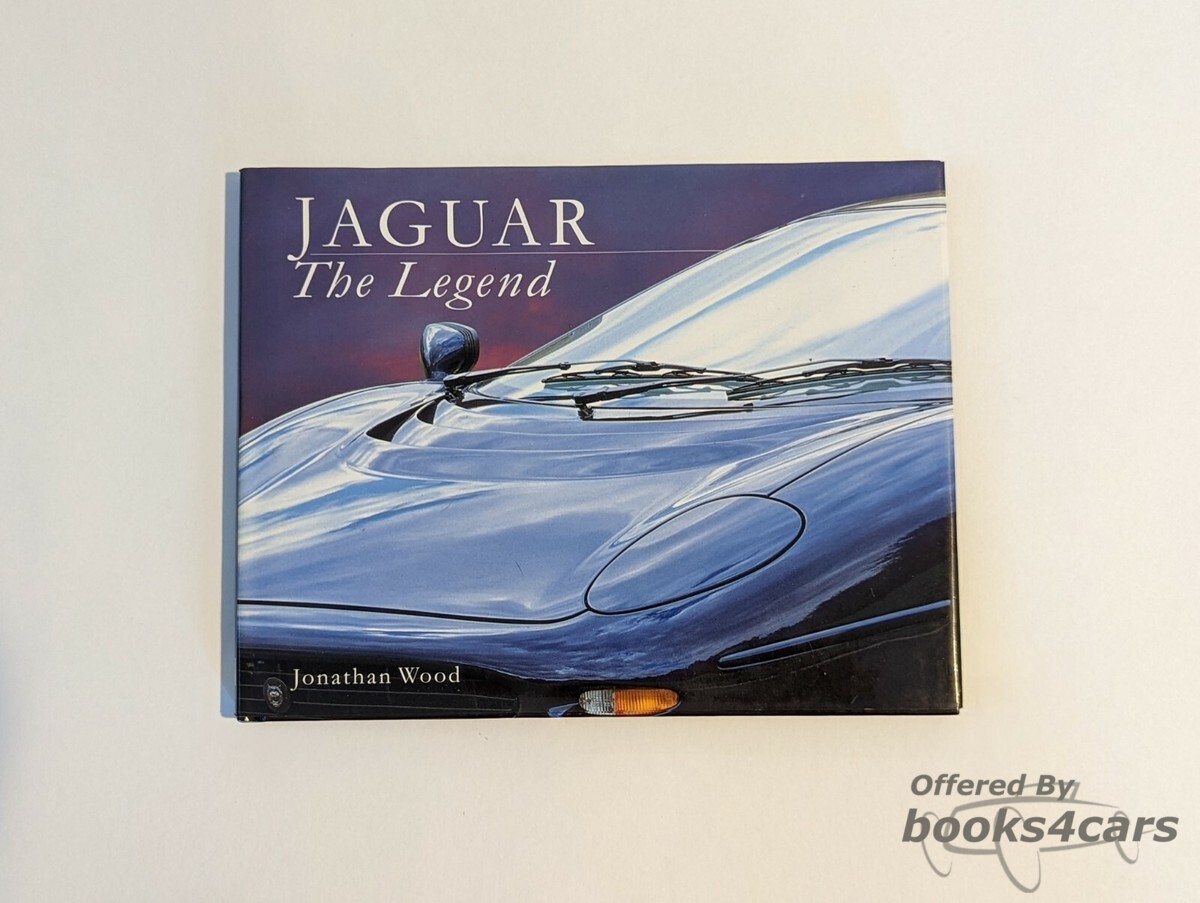 view cover of Jaguar The Legend by Wood hardcover 80 pages