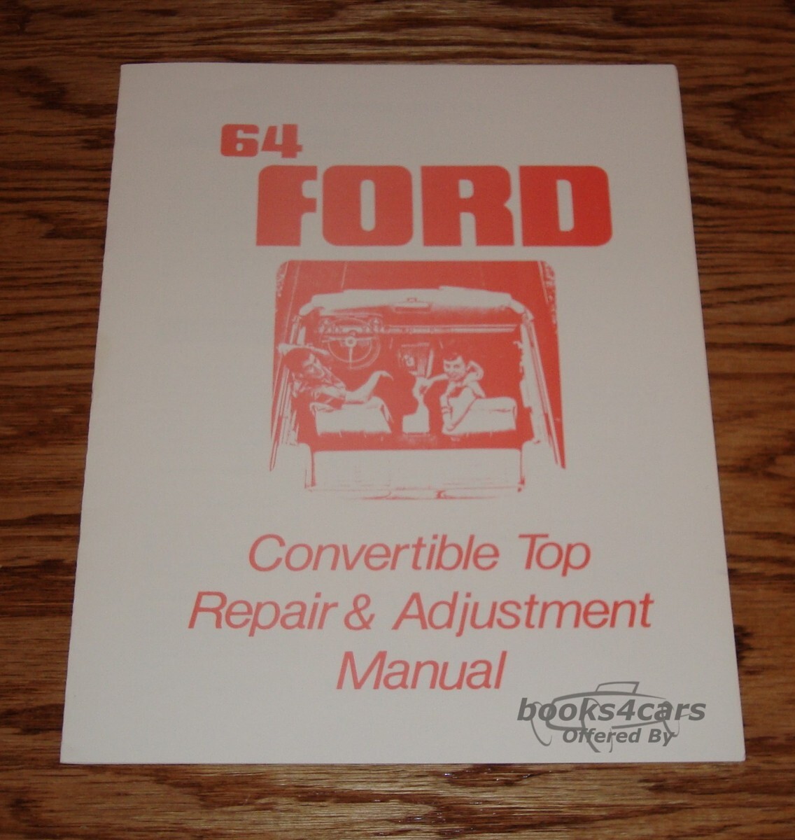 view cover of 1964 Ford Convertible Top Repair & adjustments manual