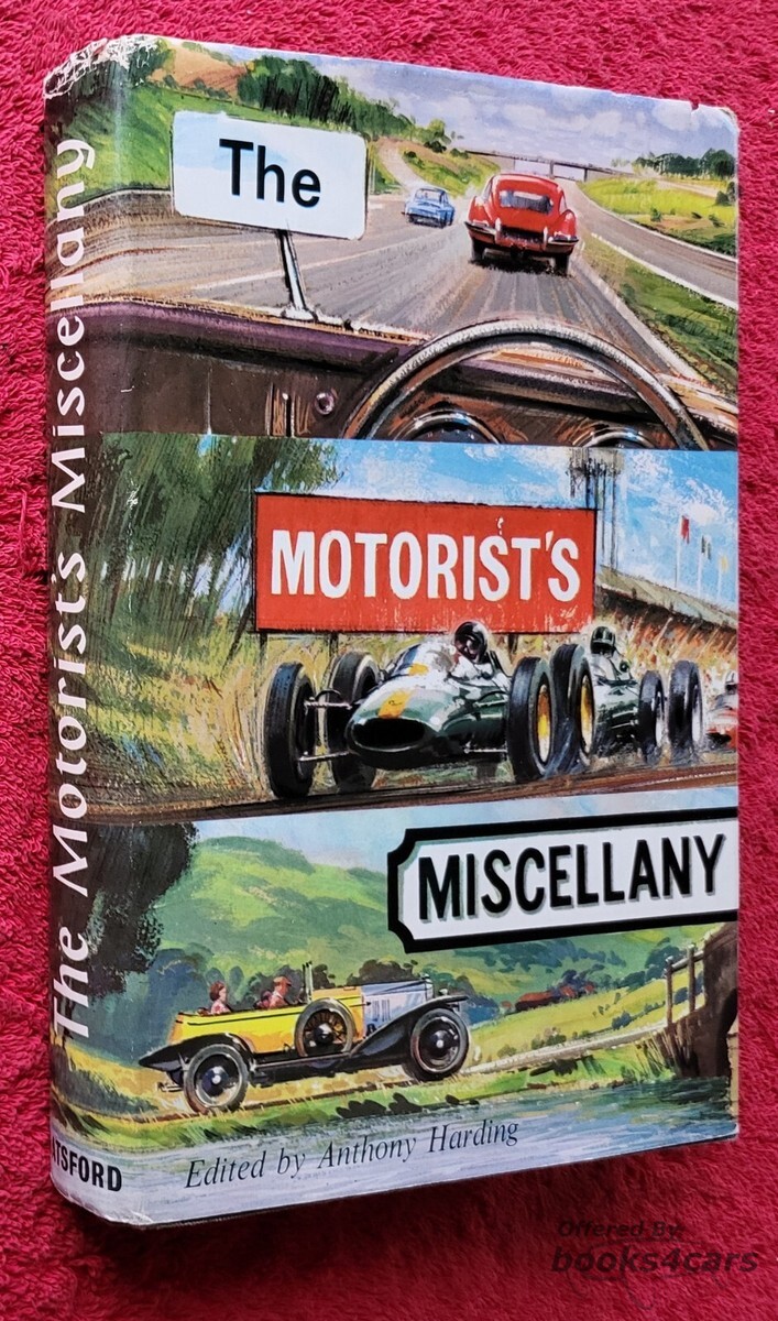 view cover of The Motorists Miscellany - by Anthony Harding