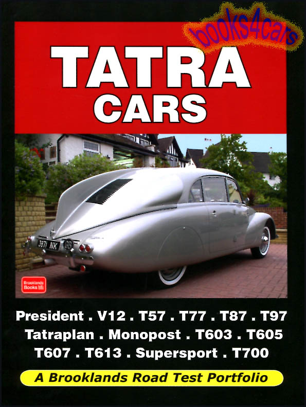 view cover of Tatra road test Portfolio by Brooklands 140 pages 320 illustrations