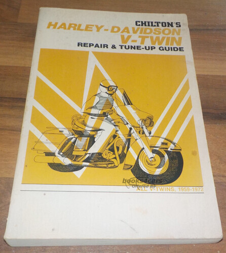view cover of 1959-1972 Harley Davidson V Twins Shop Service Repair Manual by Chiltons
