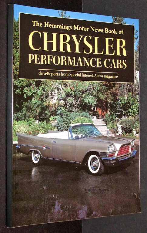 view cover of Hemmings book of Performance Chryslers 124 pages