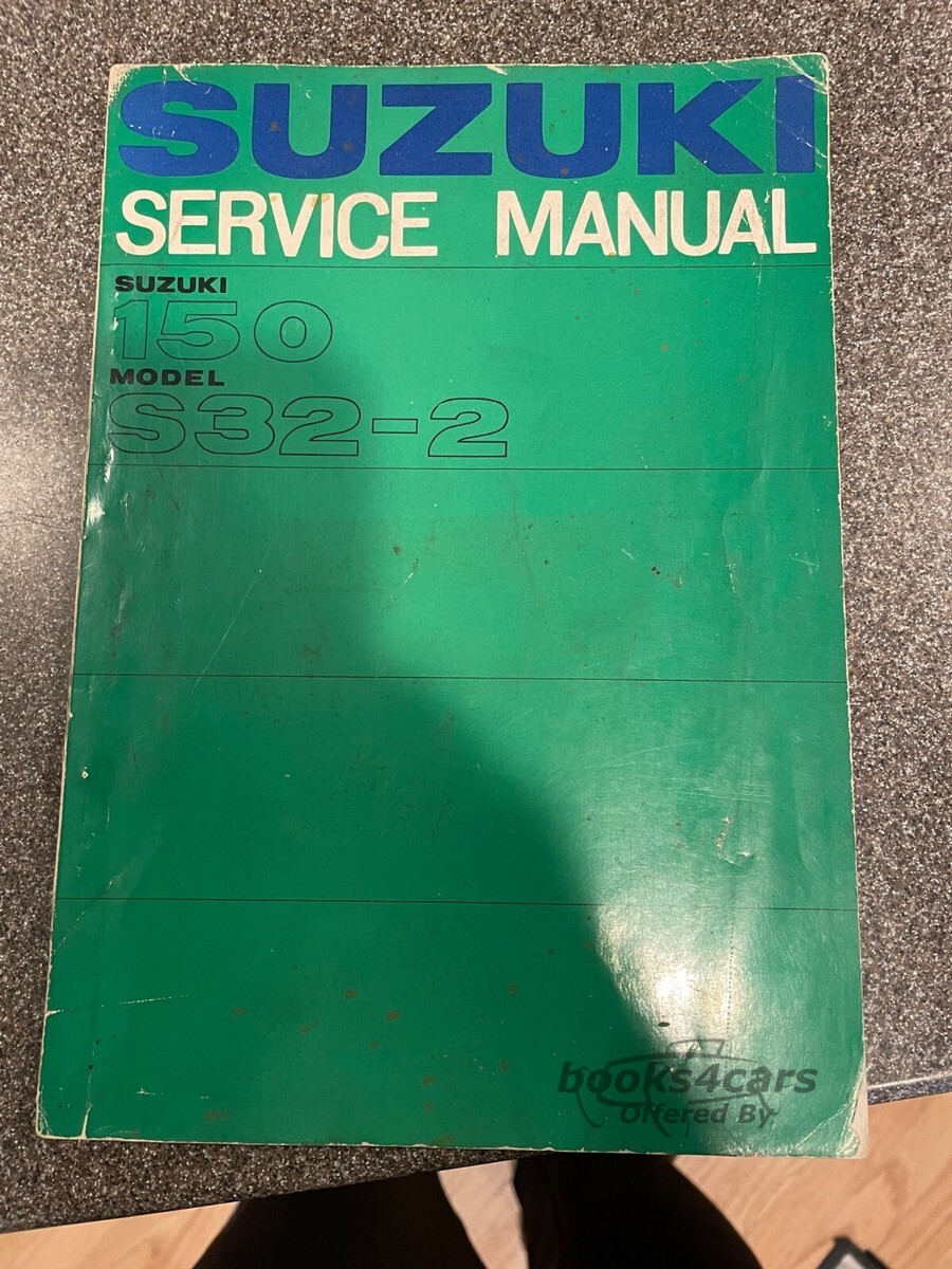 view cover of 1965 Suzuki 150 S32-2 Service Manual