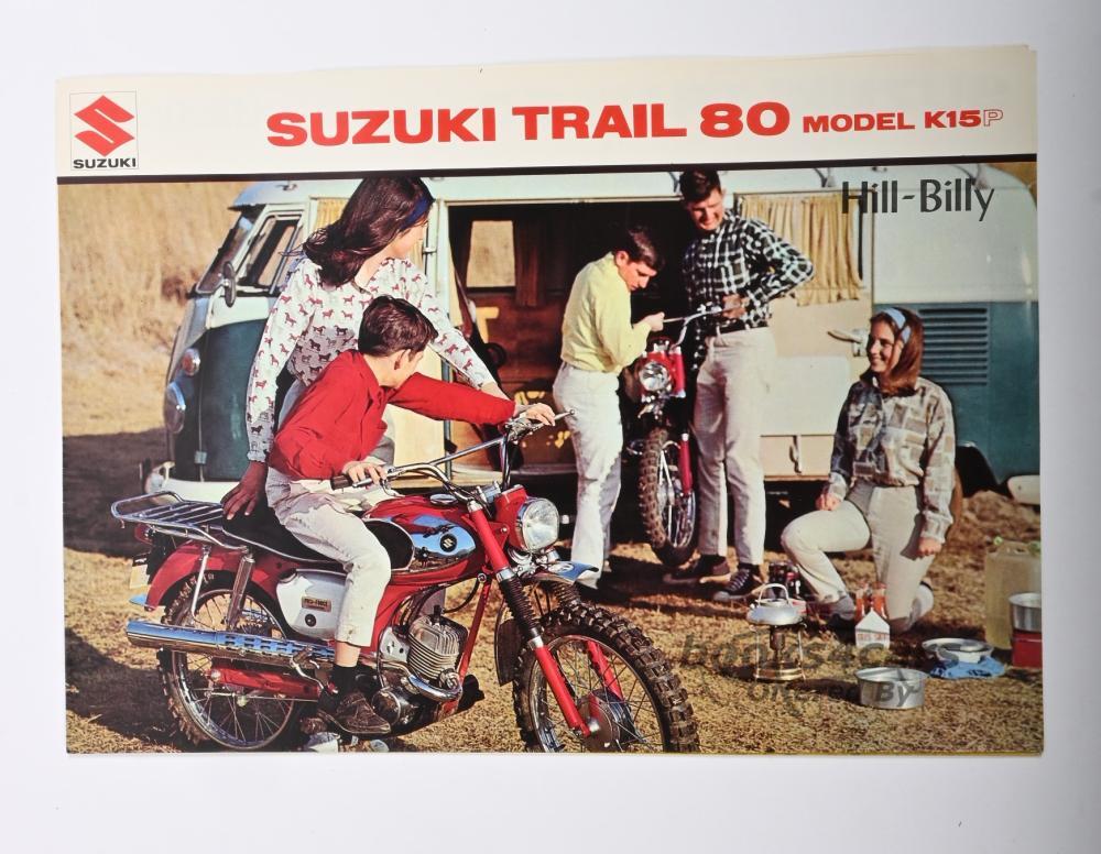 view cover of Trail 80 model K15P Owners Manual by Suzuki